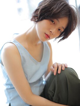 アグ ヘアー フラン 盛岡本宮店(Agu hair fran) 大人かわいいジェンダーレス★前下がり小顔ショート