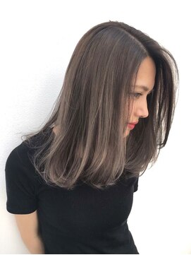 トルネード(TORNADO) チョコレートグレージュハイライトバレイヤージュ