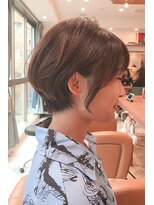 ロンド パルティール 大宮(Lond partir)&nbsp;【石田勇士郎】ブランジュワンサイドショートグラデーション