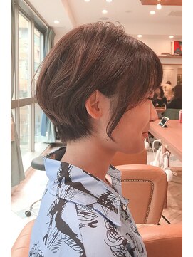 ロンド パルティール 大宮(Lond partir) 【石田勇士郎】ブランジュワンサイドショートグラデーション