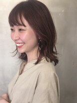 アナザーワールド(ANOTHER WORLD)&nbsp;ボブ/ウルフ/ピンクベージュ　【渡邉真実】