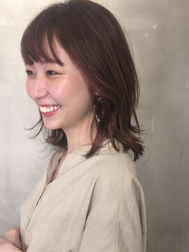 アナザーワールド(ANOTHER WORLD) ボブ/ウルフ/ピンクベージュ　【渡邉真実】