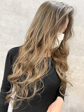 オリ(‘Oli) 大人ハイライト＿プラチナベージュ