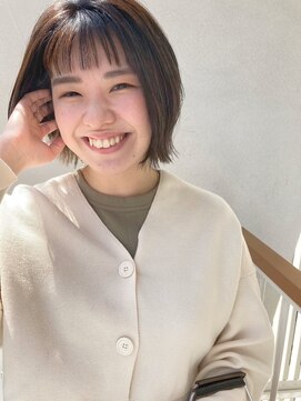 カサネ(casane) 【CASANE下北沢】オン眉ショートレイヤー【渡辺祐磨】