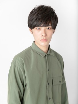 アフロディーテ ギンザ 秋葉原店(APHRODITE GINZA) ベリーショート/ウルフ/アッシュブラック/カルマパーマ/秋葉原