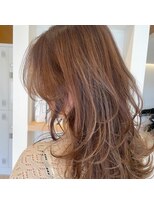 ヘアーサロン エンス(hair salon Ens)&nbsp;30代40代◎大人可愛いくすみベージュ　レイヤーカット