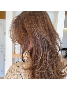 ヘアーサロン エンス(hair salon Ens) 30代40代◎大人可愛いくすみベージュ レイヤーカット