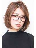 前下りボブ・ ボブショート・前下りショート・ オン眉ボブ