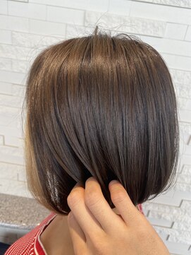 スタイル 廿日市(STYLE) グレージュ×ベージュインナーカラー