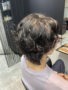 アフィックス ヘア 水天宮前店(affix hair) メンズニュアンスパーマ