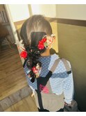 編みおろしアレンジ