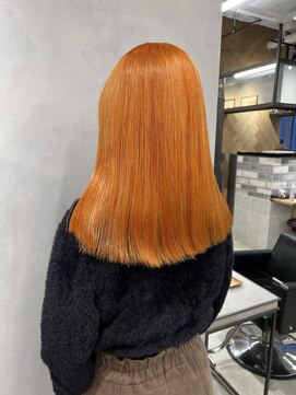 エイト ヘアサロン 渋谷本店(EIGHT) オレンジ
