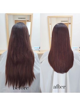 リアン 四条大宮店(Lien) 『髪質改善』ストレートエステ（縮毛矯正）（リタッチ可）