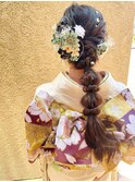 成人式ヘアアレンジ♪