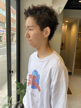 ヘアー アイス ルーチェ(HAIR ICI LUCE) ベリーショートパーマ/大矢