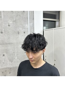 メルシー トータル ブランディング サロン(merci TOTAL BRANDING SALON) Vマッシュ×波打ちツイストスパイラル 横浜