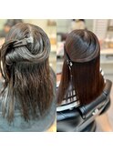 【ONE HAIR】ONEHAIR式艶髪特化縮毛矯正☆