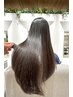 【髪質改善】美髪矯正ストレート（カット込）¥34100
