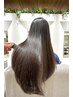 【髪質改善】美髪矯正ストレート（カット込）￥34100