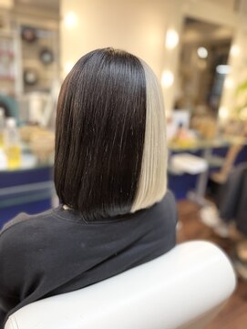 ヘアースタジオ ハーフバック 高尾店(HAIR STUDIO HALF BACKS×１/2) クルエラ