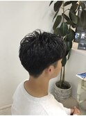 ☆ウルフ/アッシュブラック/カルマパーマ/ベリーショート津田沼