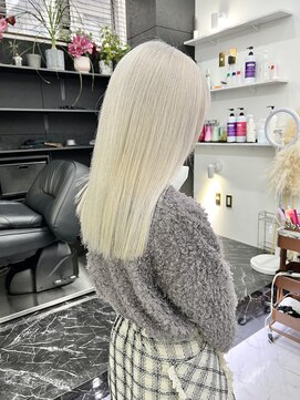 チュダック(ChuDuck) 韓国風《ホワイトカラー》ハイトーン/ケアブリーチ/ダブルカラー