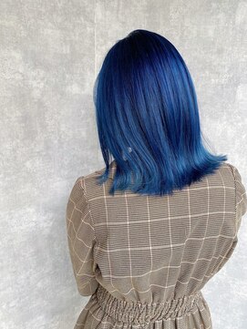 トリエ 川越(torie) ダブルカラー×ネイビーブルー