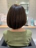 リタッチ(根元染め)+ヘアマスク ￥3400→￥2900