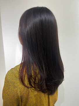 ヘアー ホスピタル ソアン(hair hospital soan) インナーカラー  ×  チェリーピンク