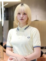 ブリーチカラー/ボブカット/髪質改善/顔まわりカット