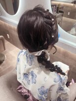 クランリリー 東梅田店(clan lily)&nbsp;浴衣ヘア/梅田ヘアセット