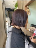 透明感抜群外国人風カラー★カット+イルミナカラー+うる艶TR