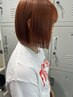 透明感ツヤ感UP♪カラー+トリートメント　￥6600円