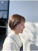 ベージュショート