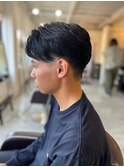 MEN'SHAIRアッシュブラックベリーショートダークアッシュ