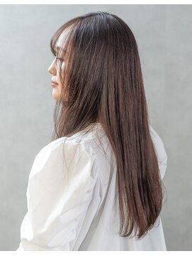サロンズ ヘア 久留米国分店(SALONS HAIR) ブラウンベージュ×ナチュラルワンカール