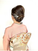 訪問着着付け・ヘアセット