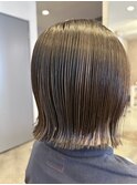 切りっぱなしボブ 担当-木村優伽