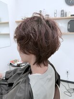 グミ(gumi)&nbsp;ショートニュアンスパーマ★