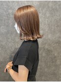 ☆切りっぱなしボブ　愛されショートボブ　小顔ボブ