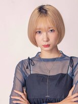 スノードロップ 高円寺店(Snowdrop) 黒髪/ボブルフ/ネビージュ/小顔/ワンレン/高円寺/髪質改善/前髪