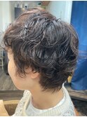 【大山】ゆるふわパーマ/小顔に合わせカット/20代30代40代50代