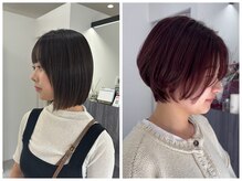 《新村 華奈絵》肌なじみのいい透明感カラー