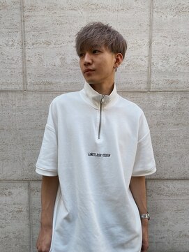 ハイセンス(HISENSE) メンズカラーハイトーンマッシュペールピンク　【GIA】