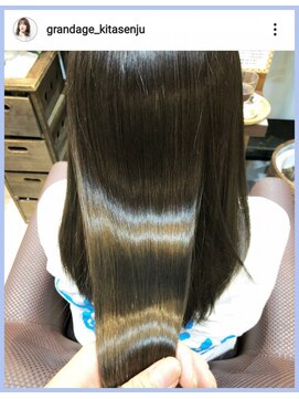 グランアージュ 北千住(grandage) 髪質改善☆資生堂サブリミック