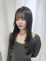 ハピネス 梅田茶屋町店(HAPPINESS)&nbsp;韓国ヘア/レイヤー/顔周りカット/ブリーチなしカラー/髪質改善