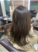 アディクシーカラー×オリーブベージュ