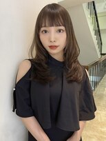 アクシス 栄店(`AXIS) 北野　小顔　ココアベージュ　愛され抜け感レイヤー
