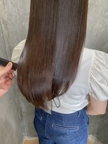 ワンデイ 表参道(oneday)&nbsp;髪質改善級ストレートヘア/透明感赤味なしグレージュ