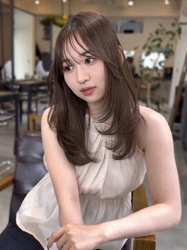 コート 表参道(Cote) 美髪レイヤーカット/顔まわりレイヤー/ロングレイヤ 一/前髪